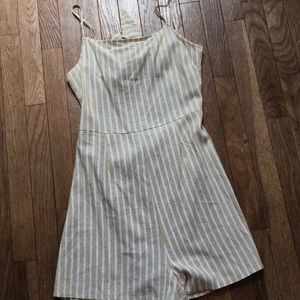 NWT PacSun Striped Romper